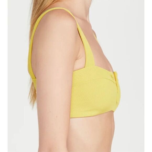 New. L*SPACE apple green ribbed bikini set. Medium. Retails $178 - Picture 12 of 13